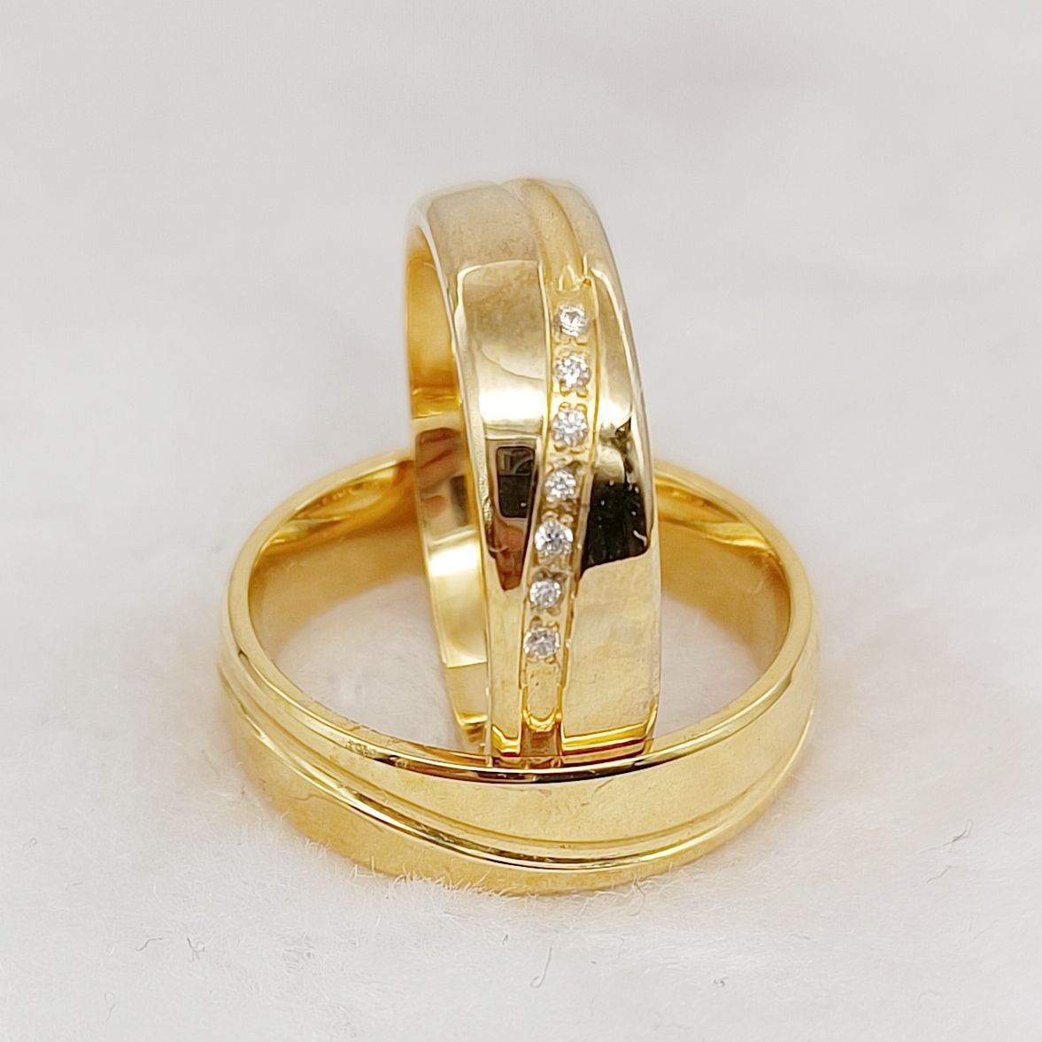 Titanium Steel Ring - Western shining – bagues de mariage