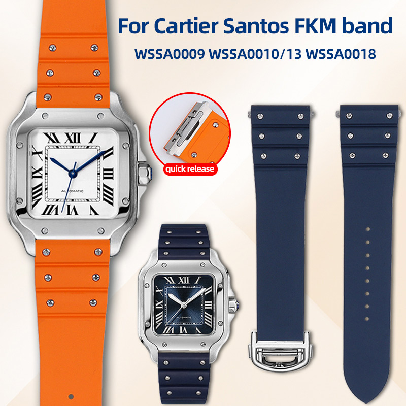 Cartier Watch Santos - 19mm 21mm Pour Cartier Santos WSSA0009