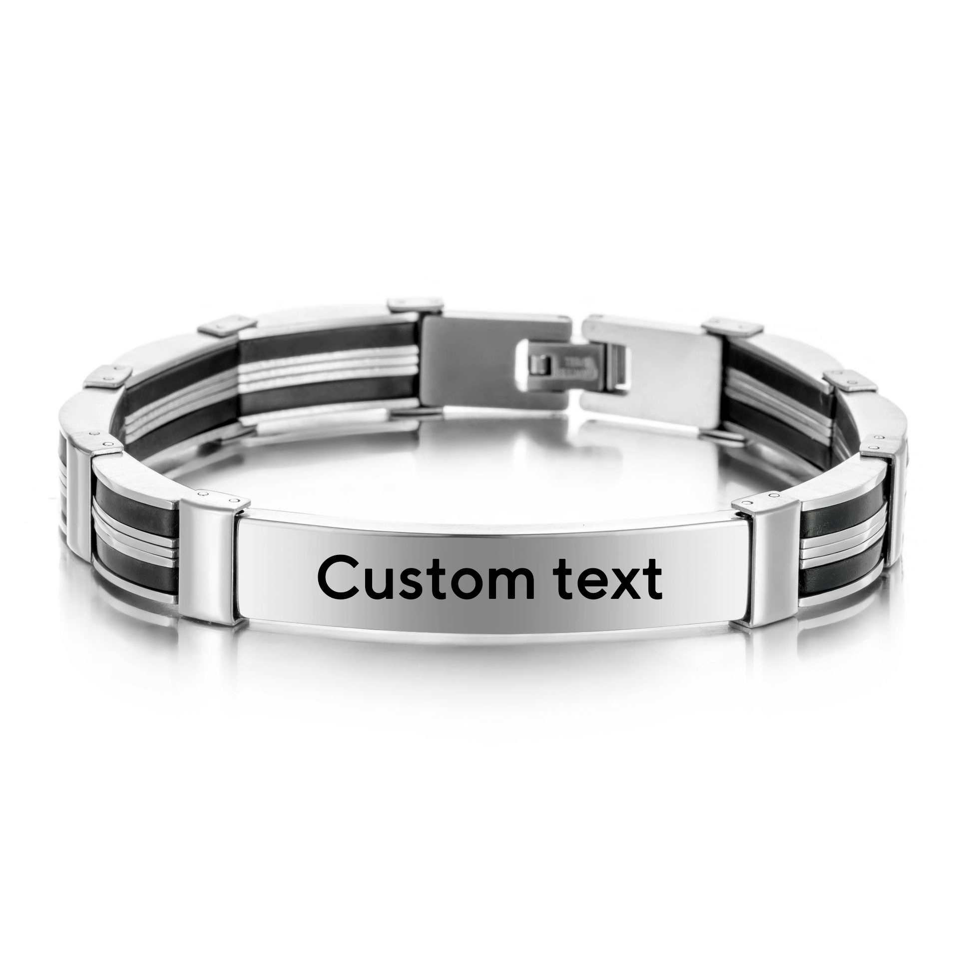 Jewelry Watches Men - Bracelet personnalisé en acier inoxydable pour
