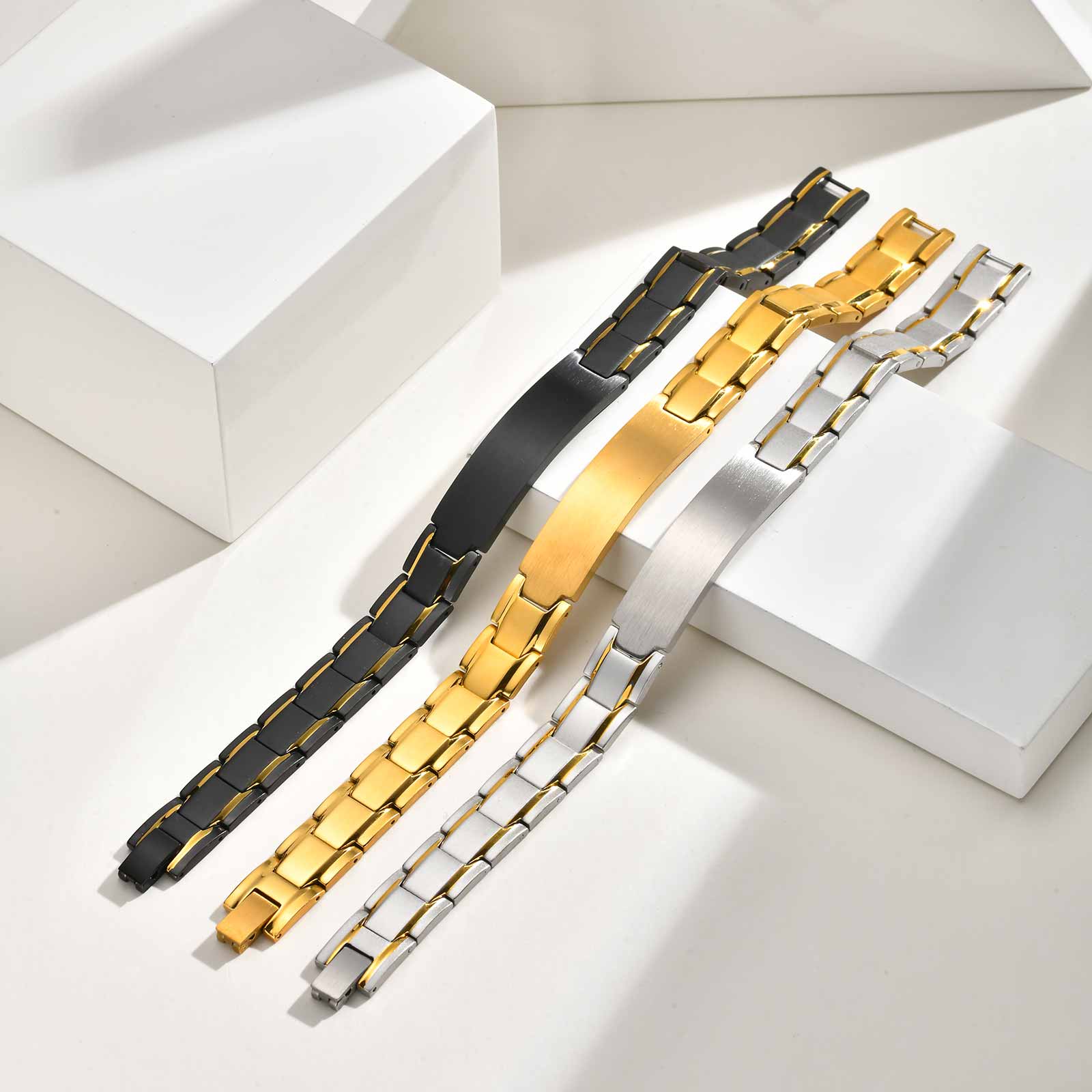 Bracelet gravé avec texte de n - Jewelry Watches Men avis et prix