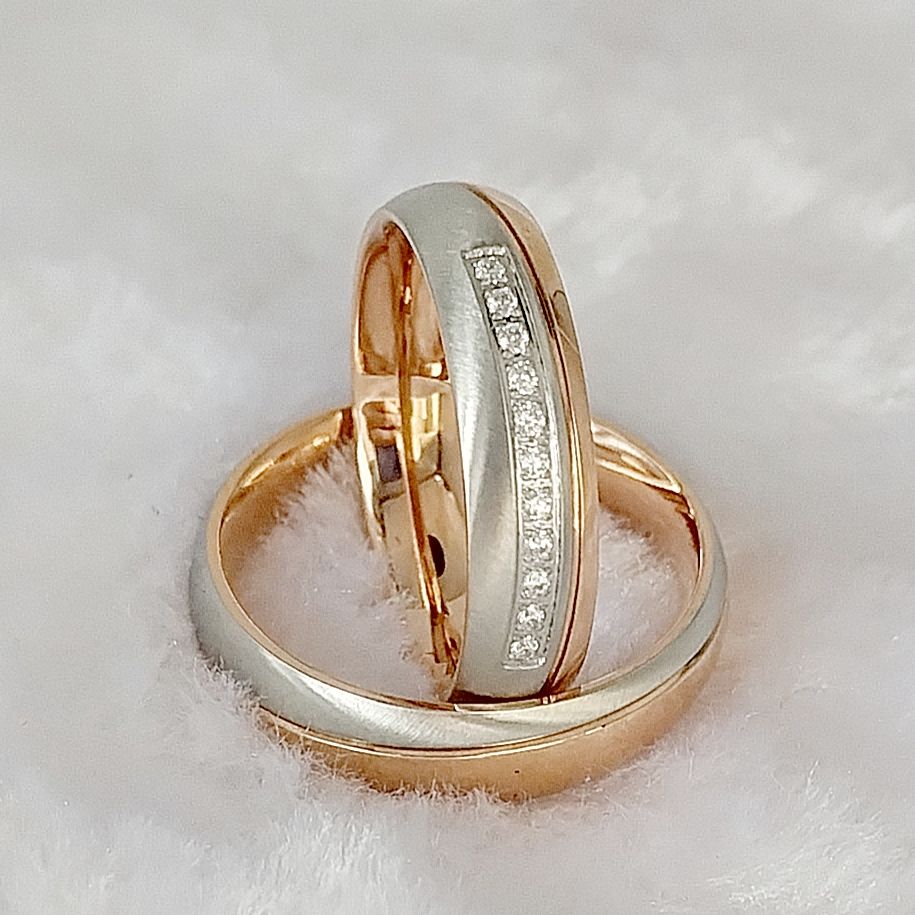Ensemble d'anneaux de mariage  - Titanium Steel Ring avis et prix