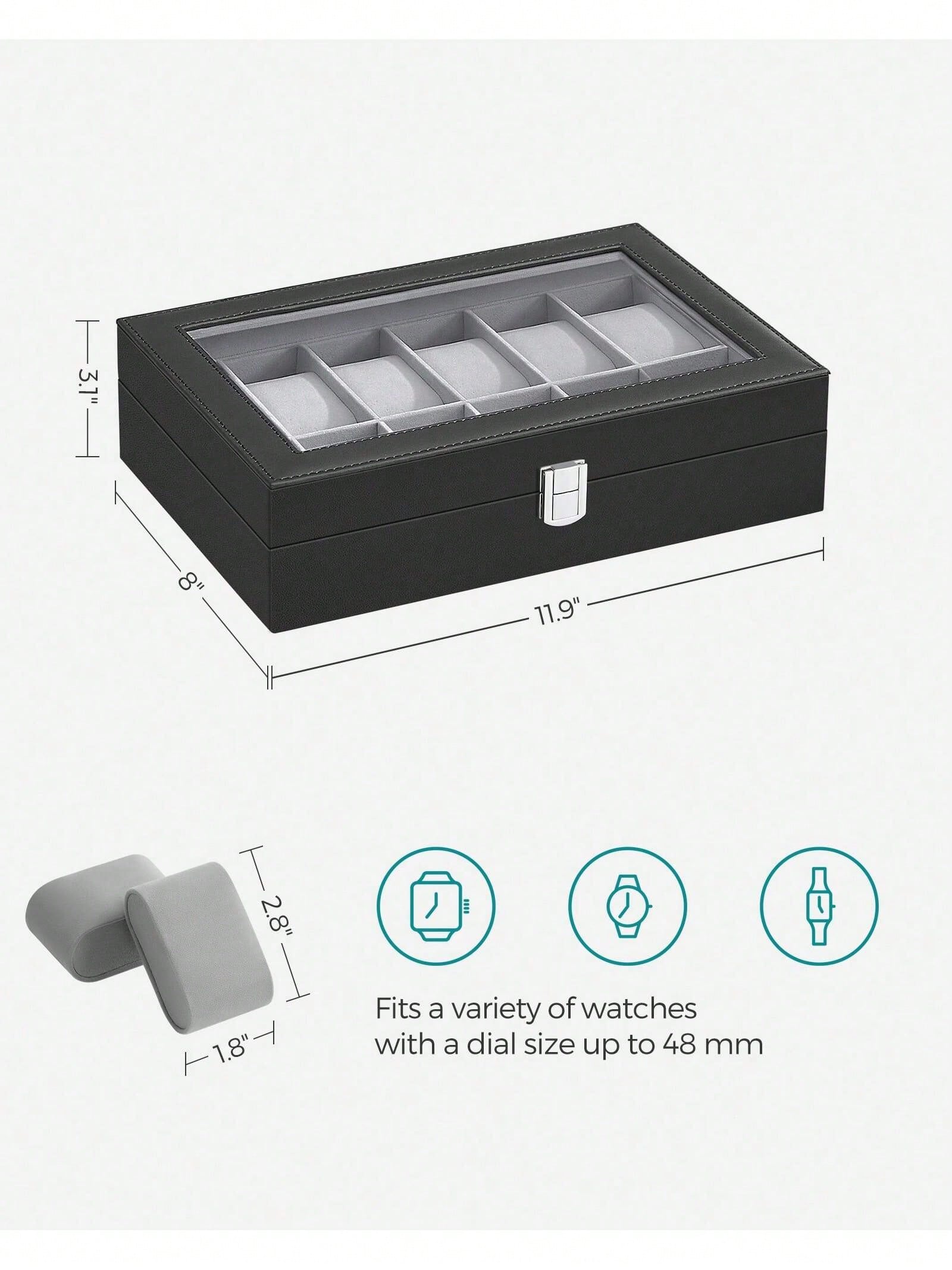 Boîte à montres verrouillable  - Jewelry Stand Watches avis et prix