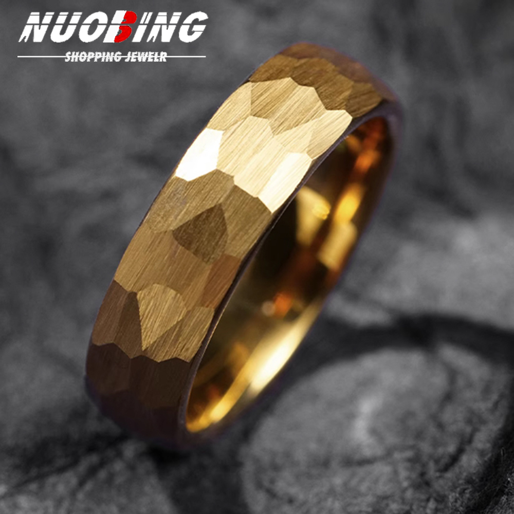Bagues en titane martelées mul - Titanium Steel Ring avis et prix
