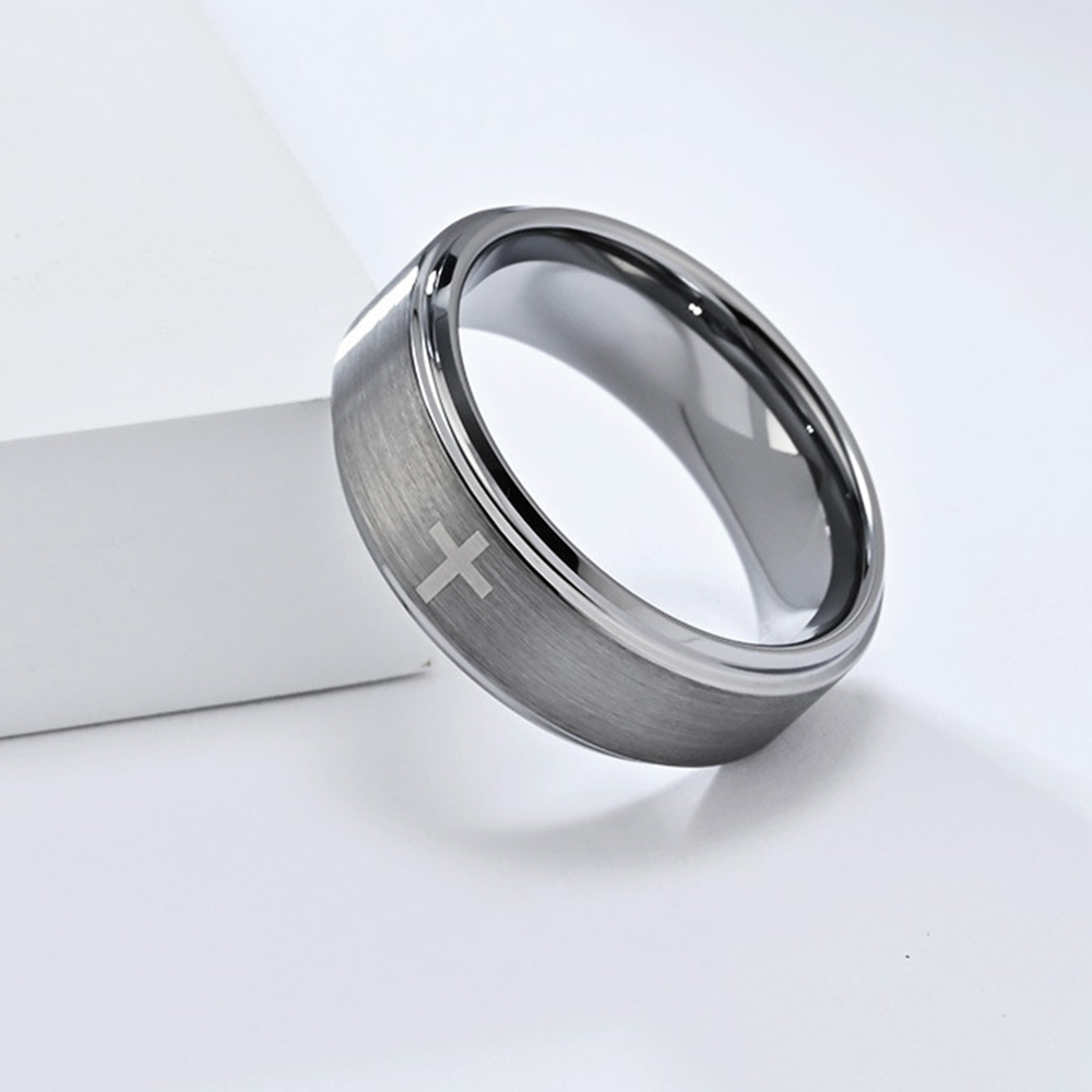 Bague rétro en titane et acier - Titanium Steel Ring avis et prix