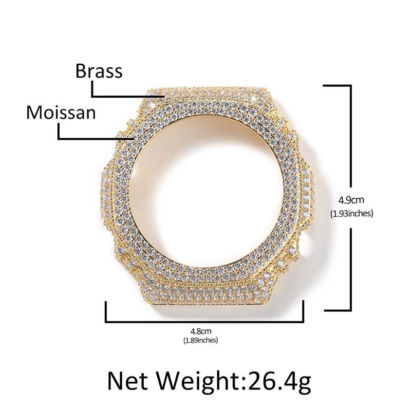 Boîtiers de montres Hip Hop Bl - Jewelry Watches Men avis et prix